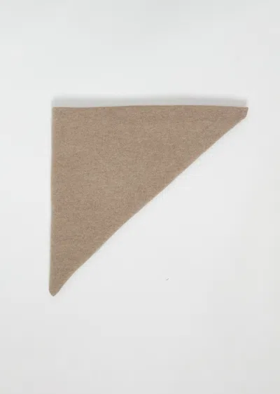 Sofie D'hoore Monk Cashmere Triangle Scarf In Sahara Melange