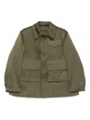 Sofie D'hoore Multi-pocket Buttoned Jacket In Green