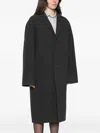 Sofie D'hoore Notched-lapel Button-fastening Jacket In Black