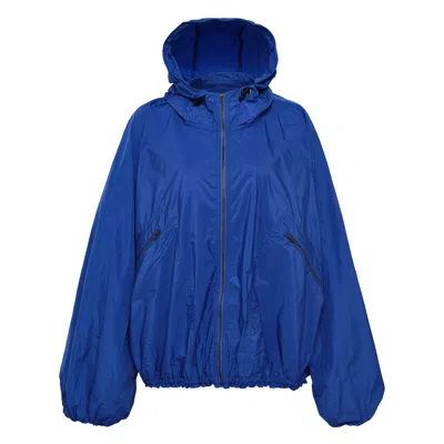 Sofie D'hoore Nylon Hoodie In Blue