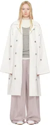 Sofie D'hoore Off-white Chesterfield Coat