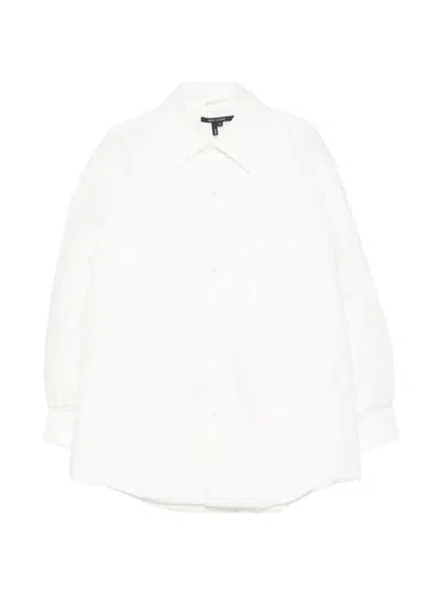Sofie D'hoore Padded Button-down Coat In White
