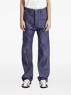 Sofie D'hoore Padova Button-fly Jeans In Blue