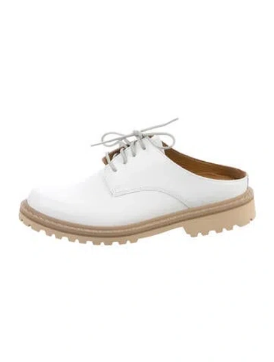 Pre-owned Sofie D'hoore Patent Leather Sneakers In Silver
