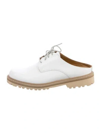 Pre-owned Sofie D'hoore Patent Leather Sneakers W/ Tags In Silver/white