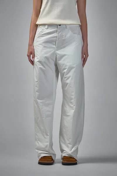 Sofie D'hoore Pavia Padded Straight 4 Pocket Pants In White