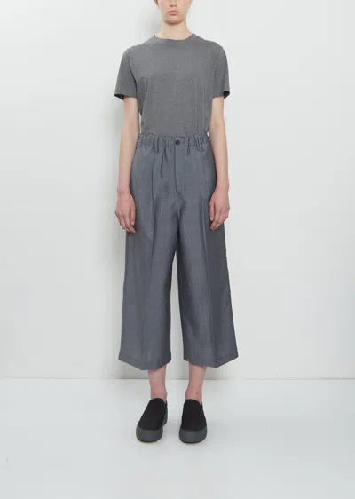 Sofie D'hoore Pebble Wool Short Pant In Transparent