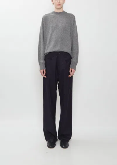 Sofie D'hoore Phill Ultralight Wool Flannel 5-pocket Pant In Gray