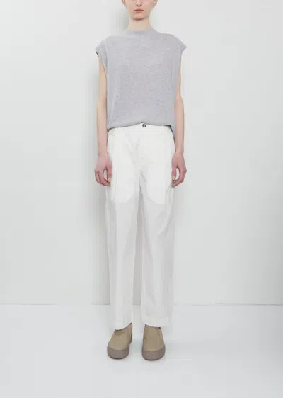 Sofie D'hoore Pico Cotton Pant In White