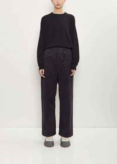 Sofie D'hoore Pinot Cotton Corduroy Relaxed Pants In Gray