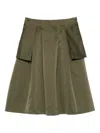 Sofie D'hoore Pleated Skirt In Green
