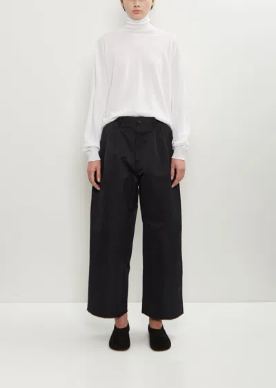 Sofie D'hoore Polke Poly Satin Loose Pants In Black