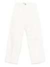 Sofie D'hoore Pressed-crease Trousers In White