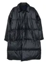 Sofie D'hoore Quilted Button Coat In Black