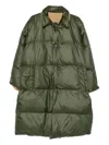 Sofie D'hoore Quilted Button-fastening Coat In Green