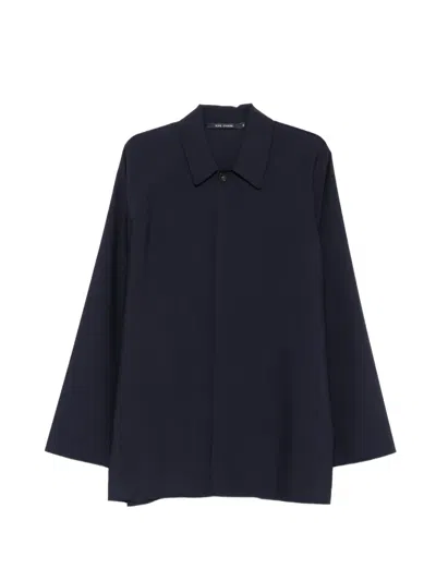 Sofie D'hoore Raglan-sleeve Shirt In Blue