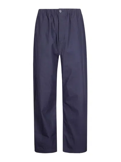 Sofie D'hoore Relaxed Low Crotch Pant In Blue