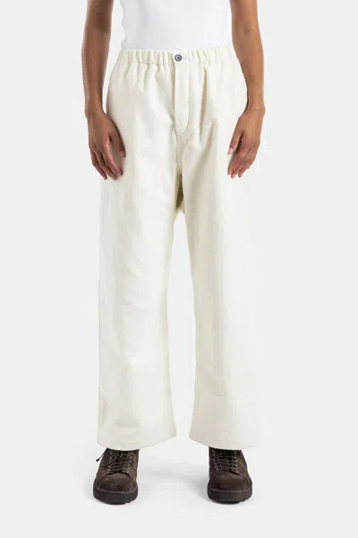 Sofie D'hoore Relaxed Low-crotch Trousers In White