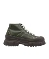 Sofie D'hoore Round-head Sneakers In Green