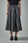 Sofie D'hoore Safi Sun Pleated Skirt In Grey