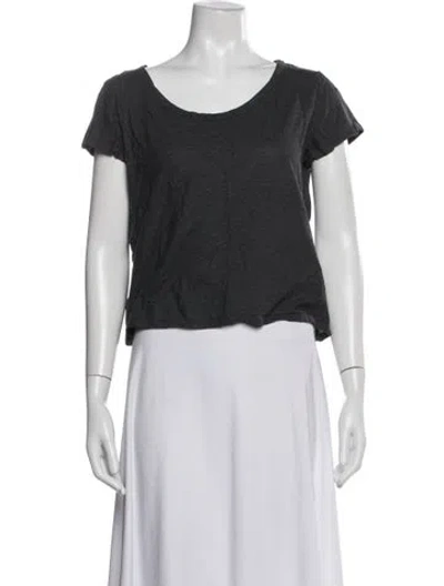 Pre-owned Sofie D'hoore Scoop Neck Short Sleeve T-shirt In White