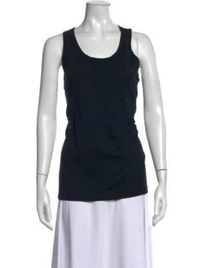 Pre-owned Sofie D'hoore Scoop Neck Sleeveless Top In Black