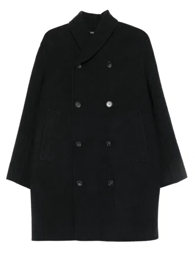 Sofie D'hoore Shawl-collar Double-breasted Coat In Black