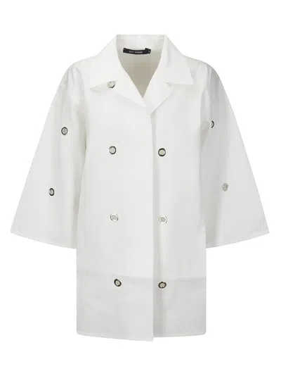 Sofie D'hoore Short Cotton Jacket In White
