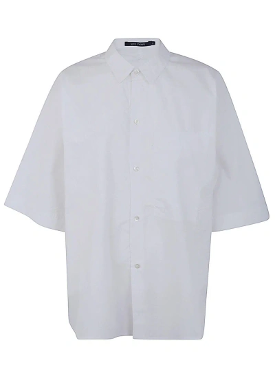 Sofie D'hoore Short Sleeve Shirt With Front Placket In White