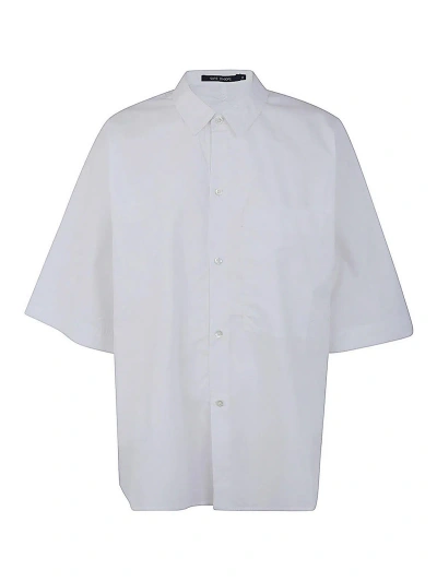 Sofie D'hoore Short Sleeve Shirt With Front Placket In White