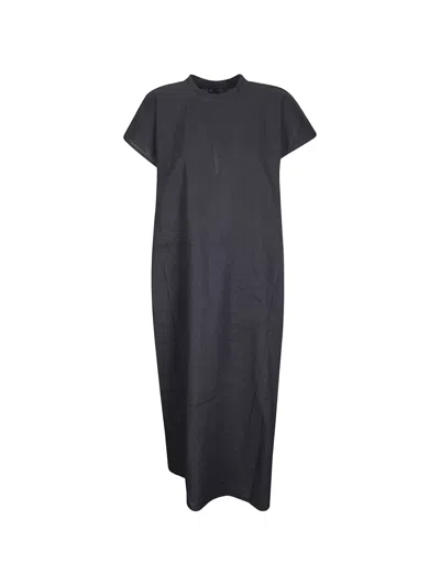 Sofie D'hoore Short-sleeve Maxi Dress In Black