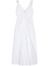 Sofie D'hoore Sleeveless Dress With Elastic Waist In White