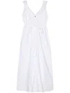 Sofie D'hoore Sleeveless Dress With Elastic Waist In White