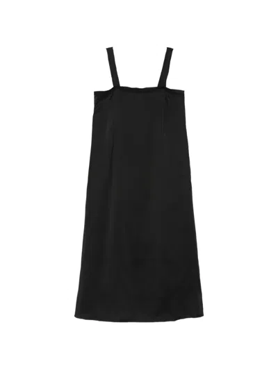 Sofie D'hoore Midikleid Mit Eckigem Kragen In Black