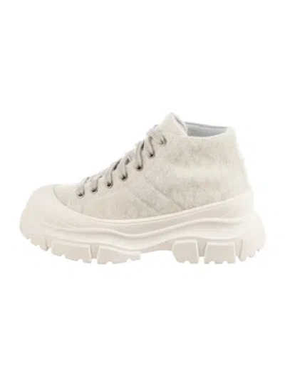 Pre-owned Sofie D'hoore Sneakers W/ Tags In Neutrals
