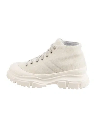 Pre-owned Sofie D'hoore Sneakers W/ Tags In Neutrals