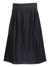 Sofie D'hoore Stieglitz Denim Skirt In Blue