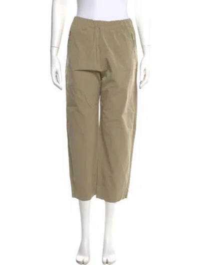 Pre-owned Sofie D'hoore Straight Leg Pants In Green