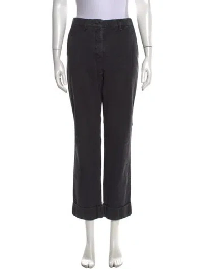 Pre-owned Sofie D'hoore Straight Leg Pants In Grey