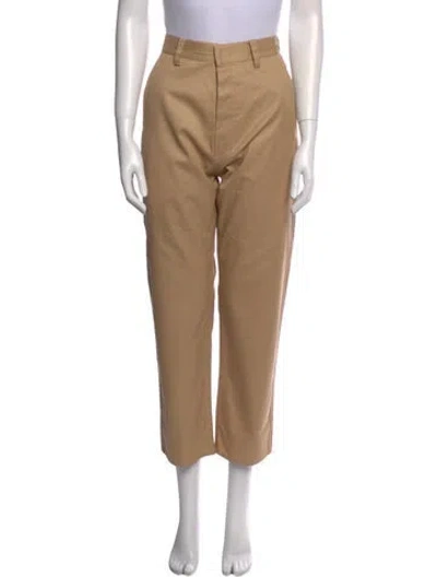 Pre-owned Sofie D'hoore Straight Leg Pants In Neutral