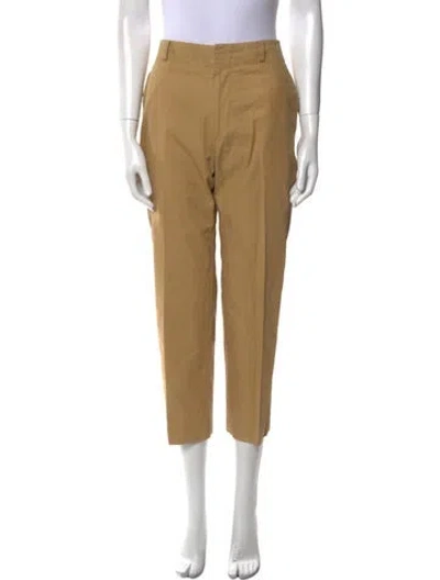 Pre-owned Sofie D'hoore Straight Leg Pants In Neutral