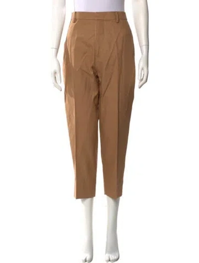 Pre-owned Sofie D'hoore Straight Leg Pants In Neutral
