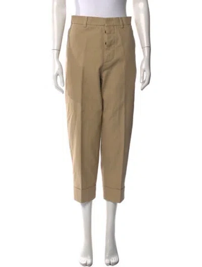 Pre-owned Sofie D'hoore Straight Leg Pants In Neutrals