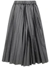 Sofie D'hoore Safi Sun Pleated Skirt In Iron