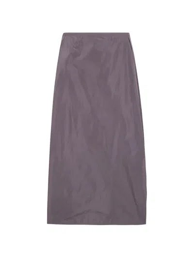 Sofie D'hoore Suvi A-line Midi Skirt In Gray