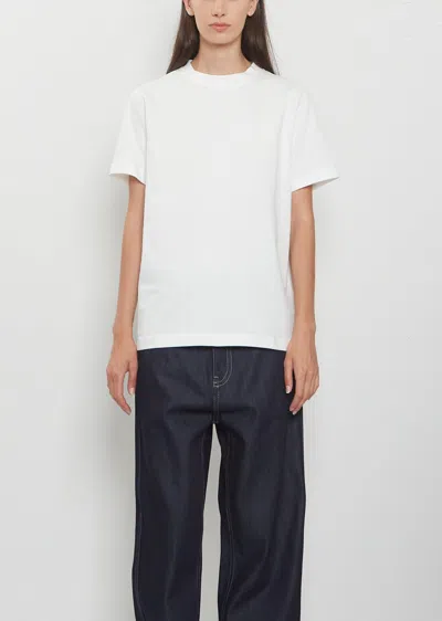 Sofie D'hoore Tag Fine Cotton Fleece T-shirt In Black