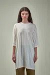 Sofie D'hoore Tallin Jco Long T-shirt Short Sleeves In White