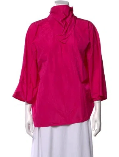 Pre-owned Sofie D'hoore Three-quarter Sleeve Blouse W/ Tags In Pink