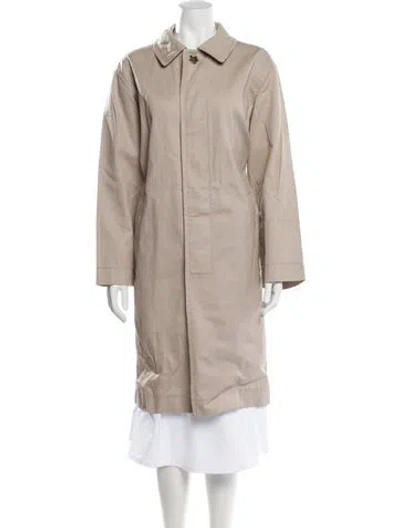 Pre-owned Sofie D'hoore Trench Coat In Brown