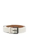 Sofie D'hoore Varnia Calf-leather Belt In White